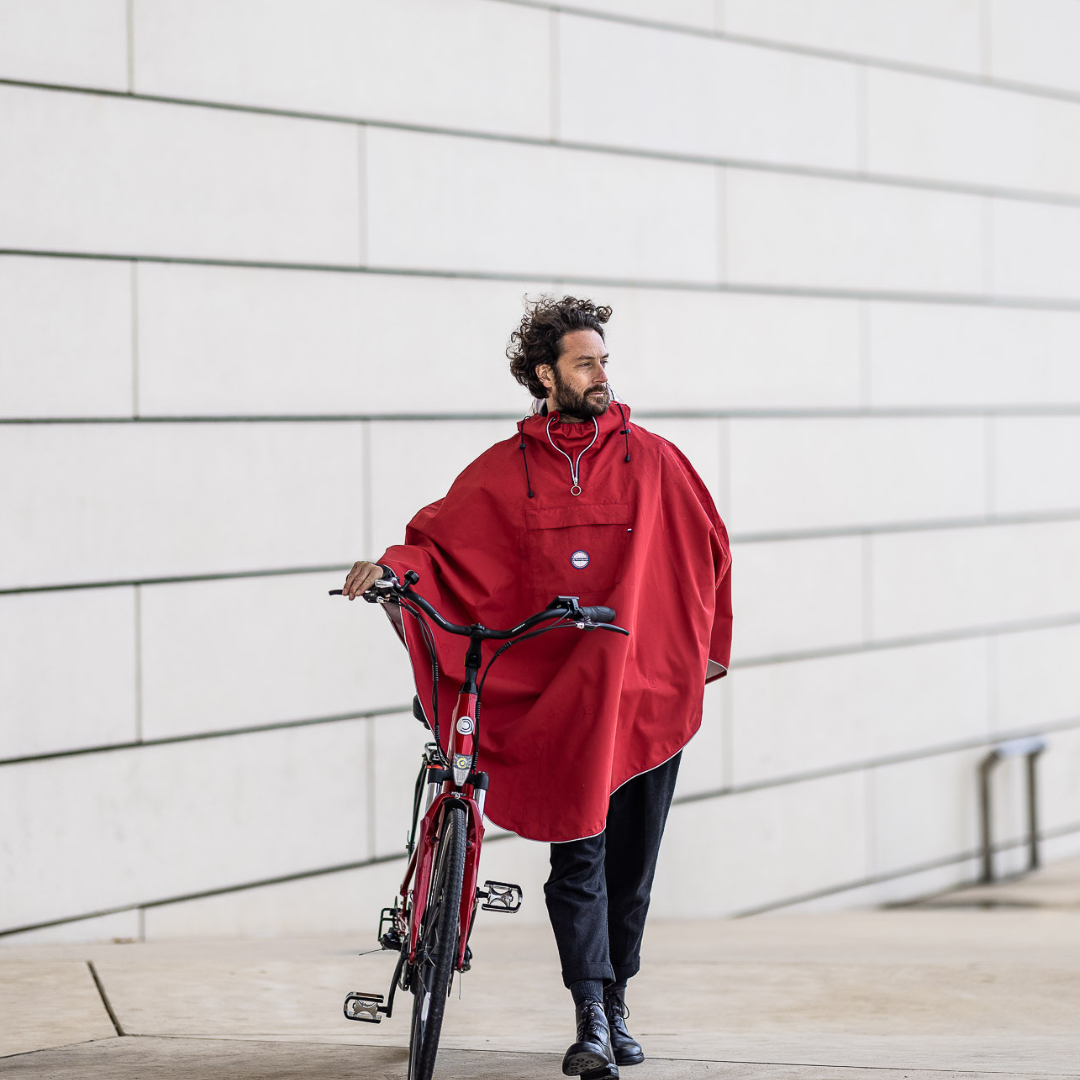 Cape de pluie vélo - Polyester 100% recyclé - Cap Horn