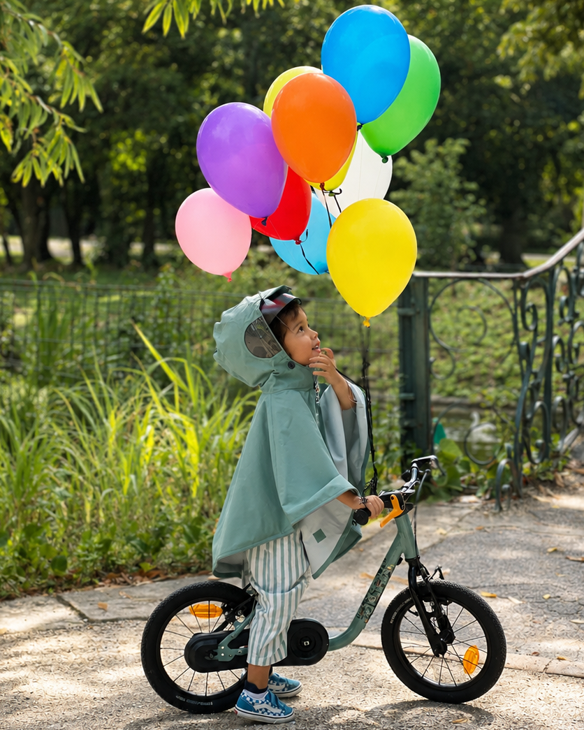 Cap de pluie lizard enfant