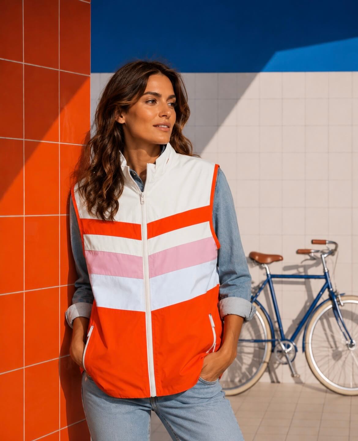 gilet réfléchissant vélo