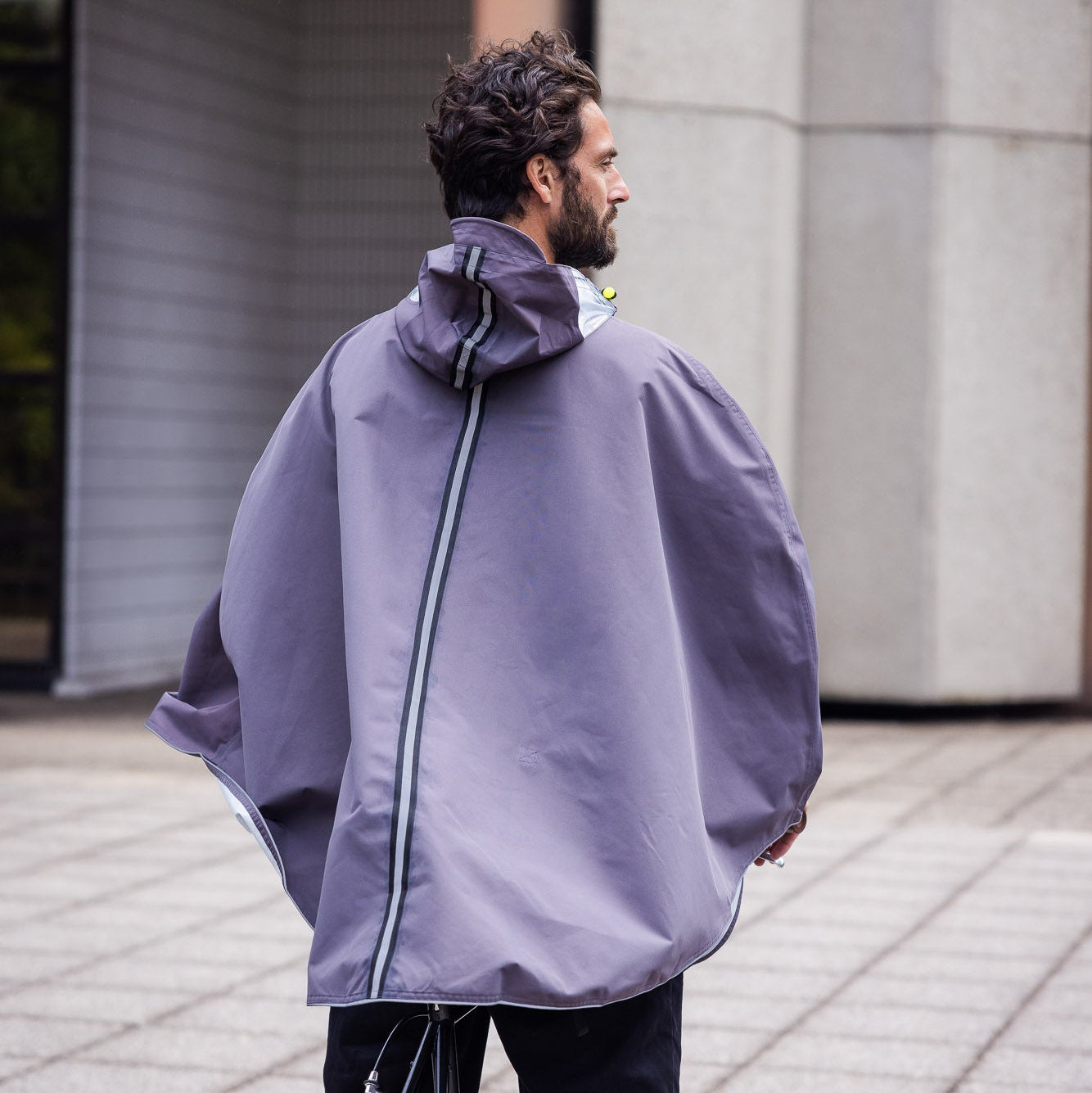 Cape de pluie vélo 100% recyclé - Cap  Nordkinn