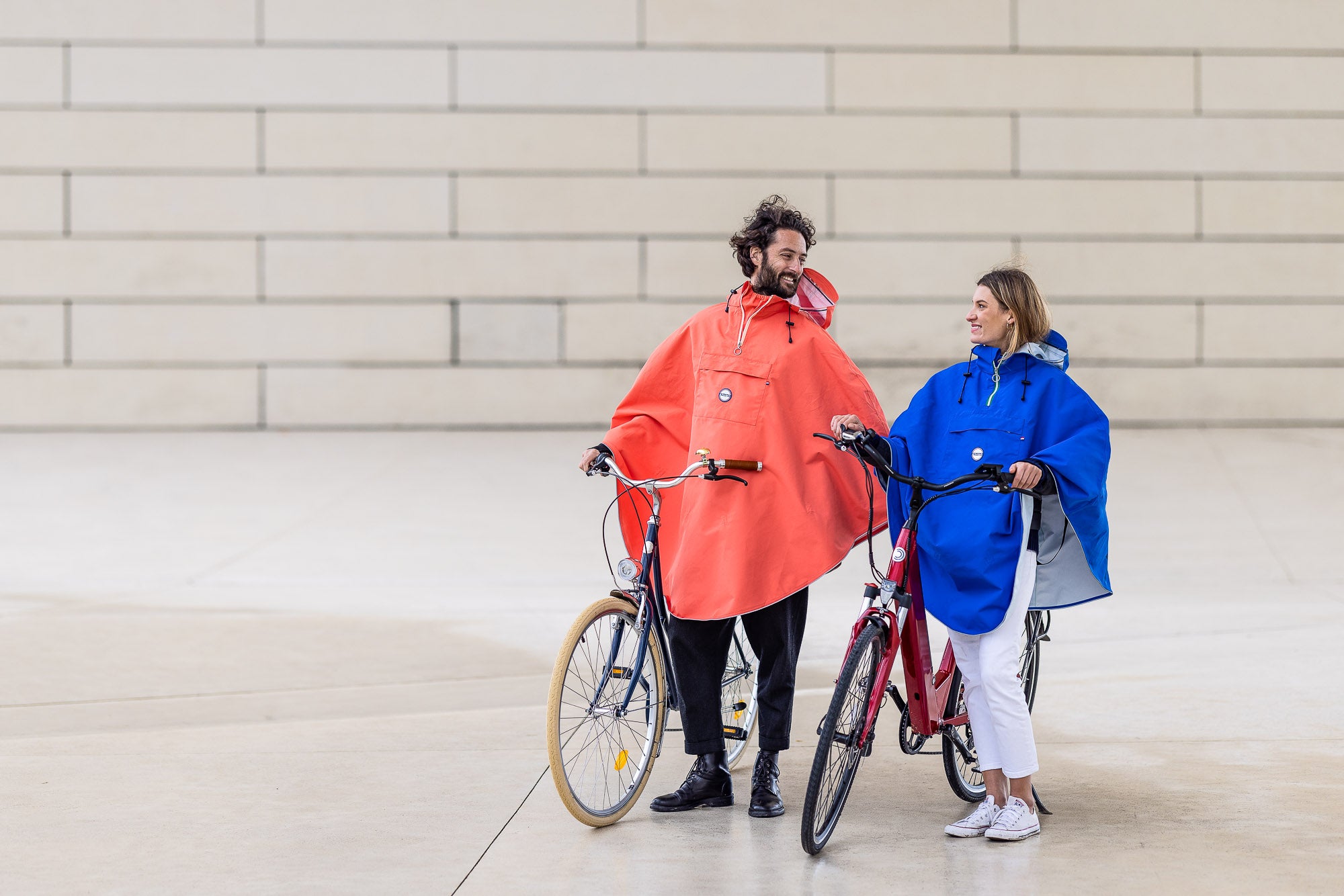 Capes de pluie pour velo Le Temps des Grenouilles