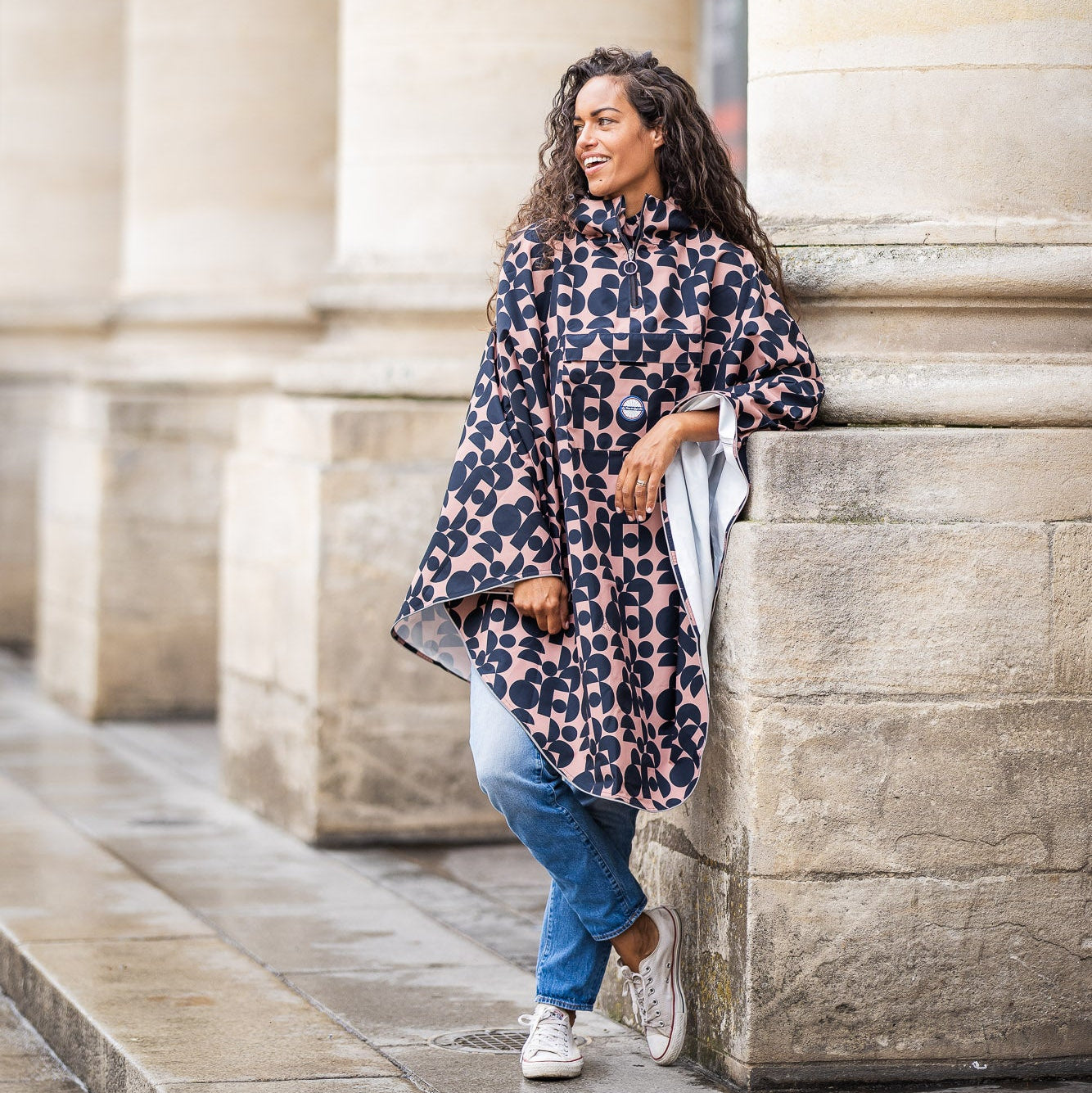 Cape de pluie vélo 100% recyclée - Cap Frehel