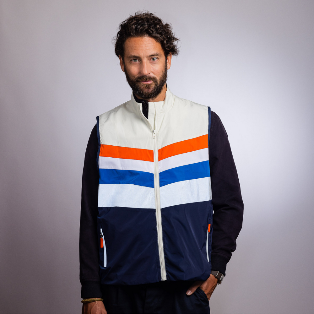 
                      
                        Veste réfléchissante - Polyester 100% recyclé
                      
                    