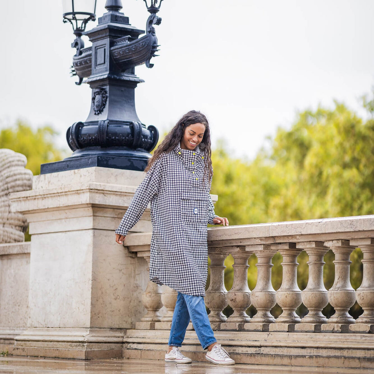 poncho de pluie london
