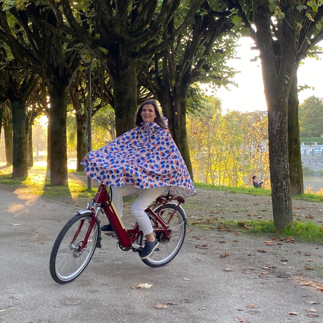 Cape de pluie vélo - Polyester 100% recyclé - Cap Canaveral