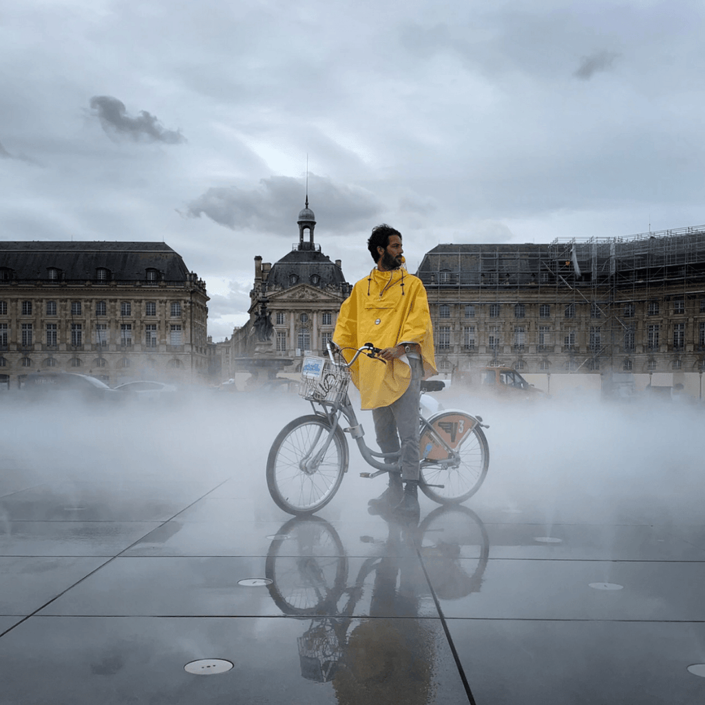 cape de pluie vélo cap breton
